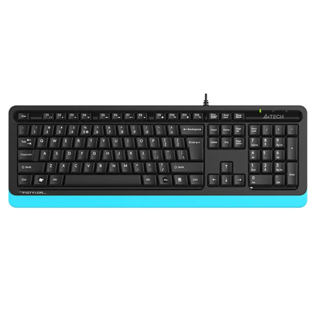 Клавиатура A4Tech Fstyler FKS10 (черный/синий)